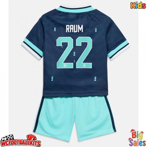 Germany David Raum #22 Replica Away Stadium Kit for Kids World Cup 2026 Short Sleeve (+ pants)
